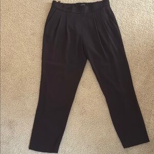 Babaton Deep Purple/black Dress Pants Straight-Leg Classic